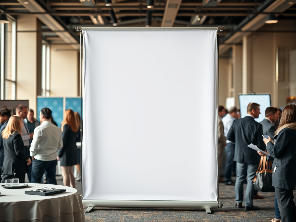 Roll-up banner, wij geven ondernemers 6 praktische tips